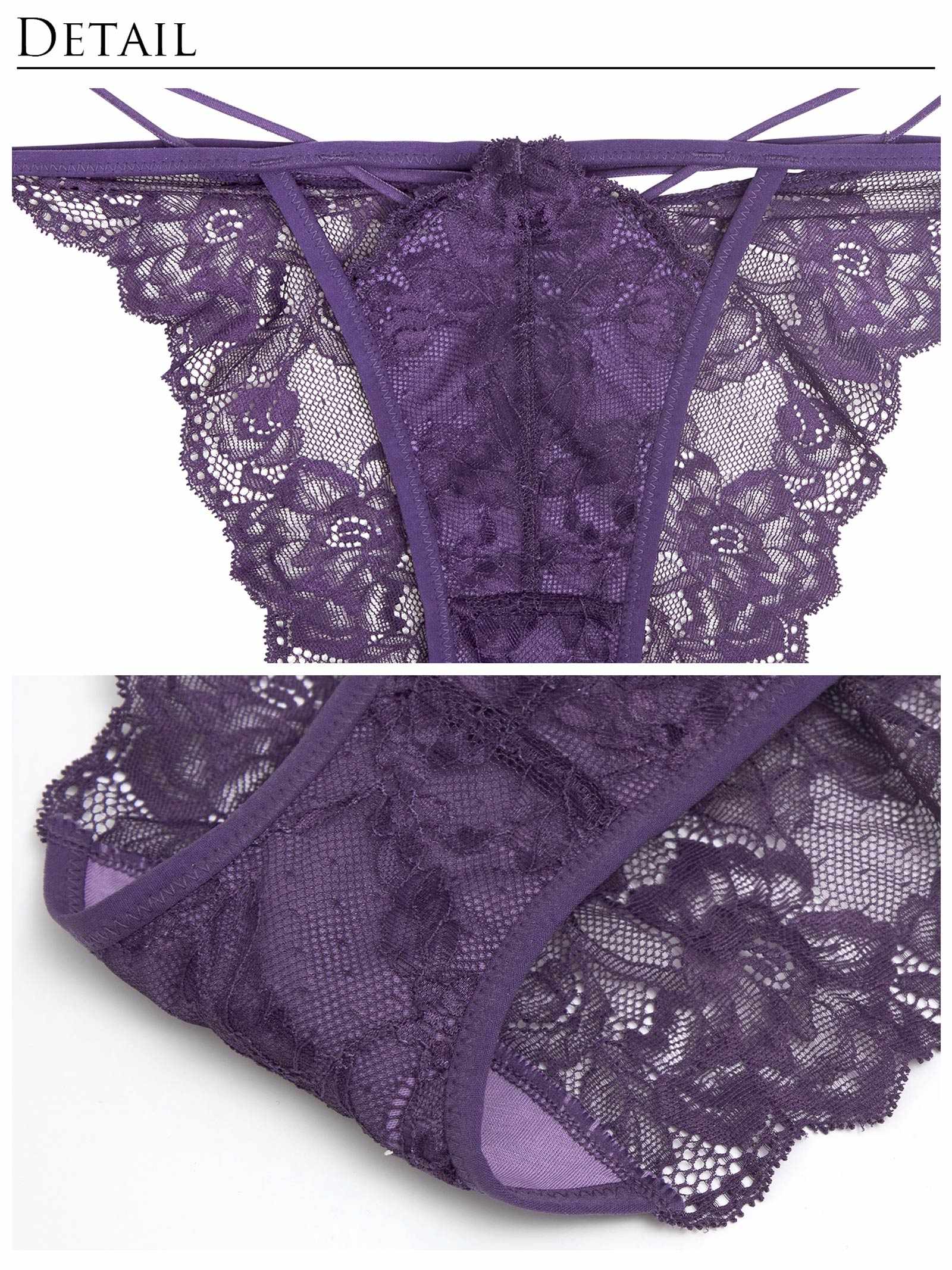 6/24再販!!【永尾まりや着用】【Reinest】ダークヴィーナスコード背中魅せブラジャー&バック透けフルバックショーツ