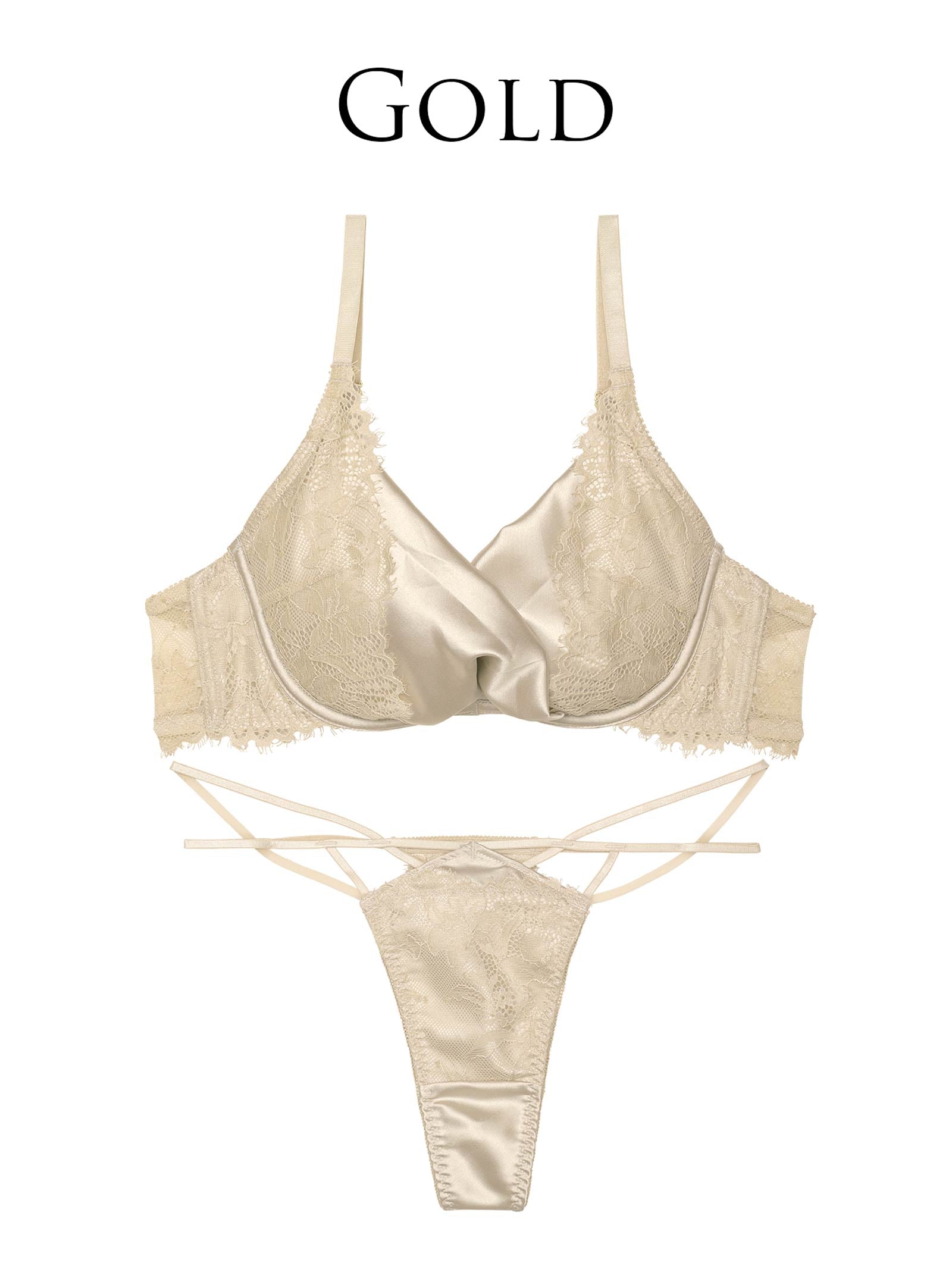 6/28再販!!【永尾まりや着用】【Reinest】グロッシーリュクスサテンブラジャー&バック透けTバックショーツ