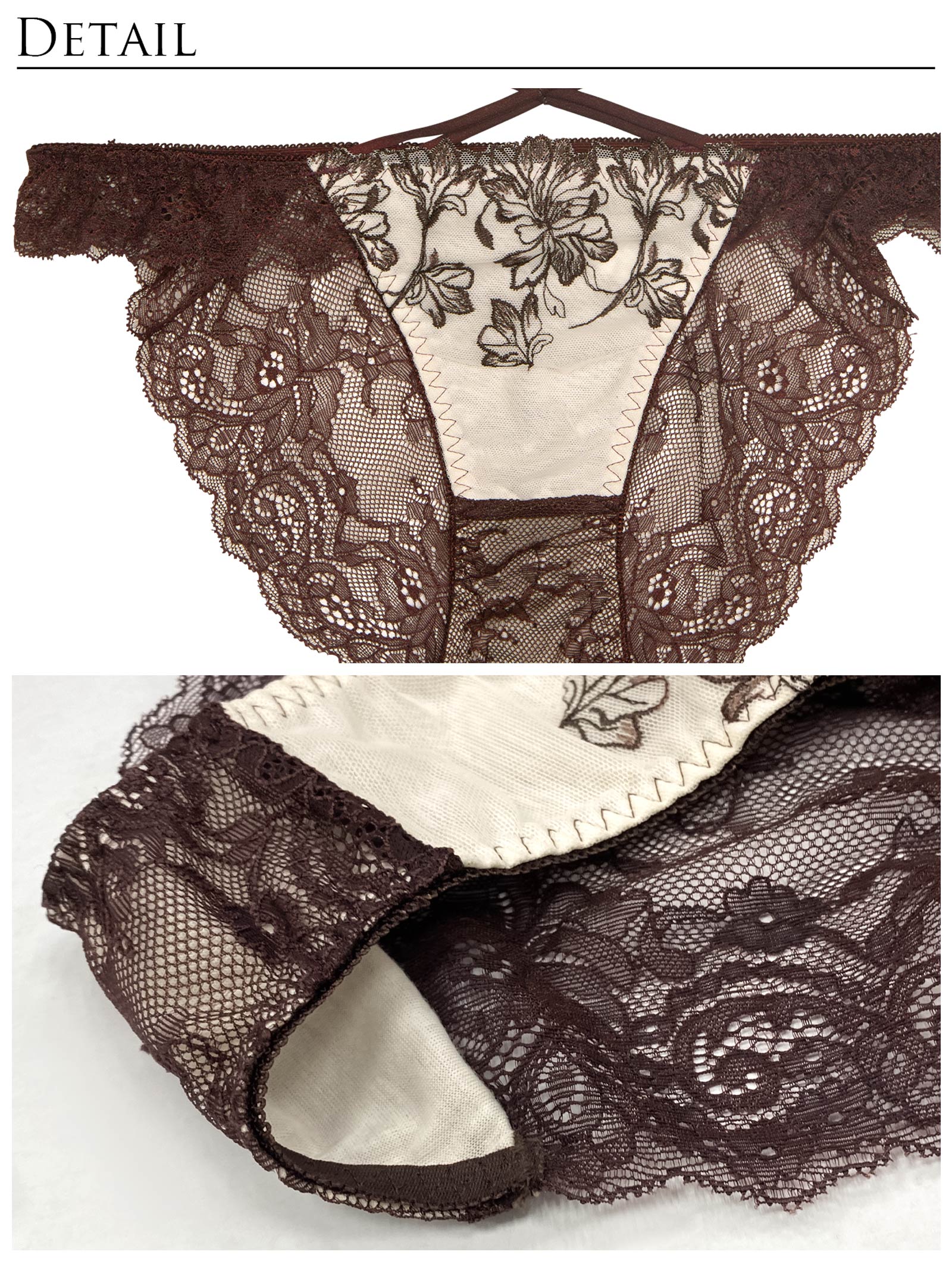 10/27新作!ビューティフォールフラワーブラジャー&バック透けフルバックショーツ