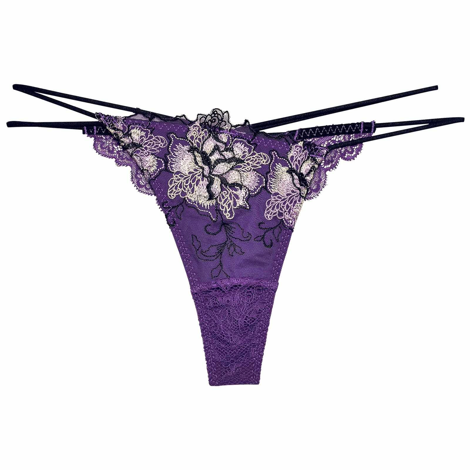 11/18再販!ファブリックレースアップフラワーバック透け選べるショーツ