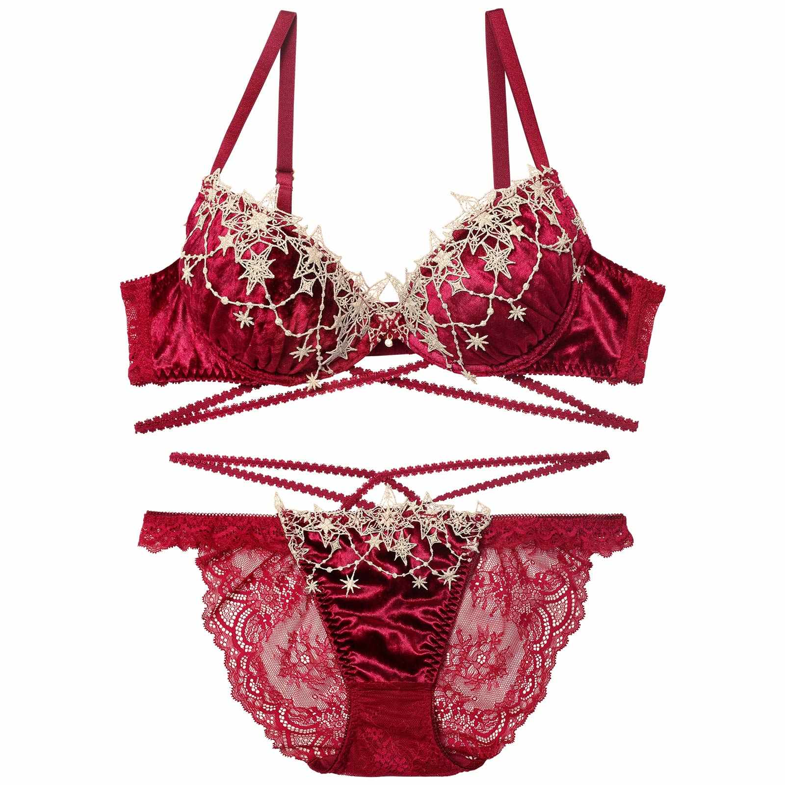 11/7新作!ノエルエトワールコードブラジャー&バック透けフルバックショーツ