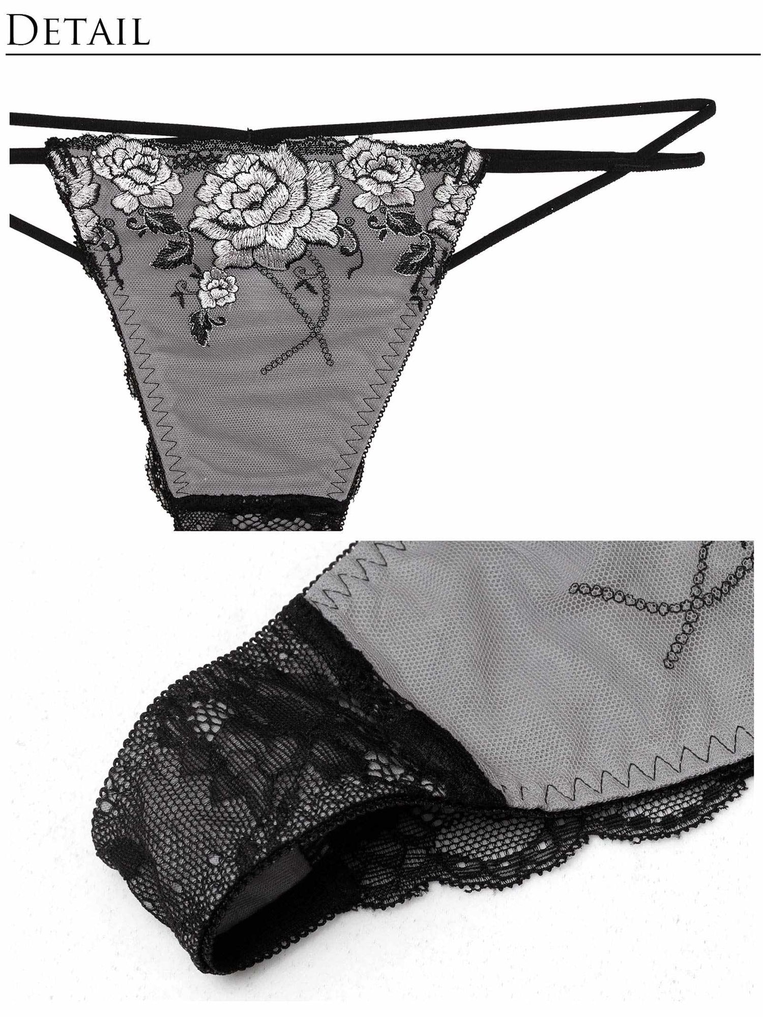 11/3新作!リュクスピオニークロスブラジャー&amp;バック透けTバックショーツ