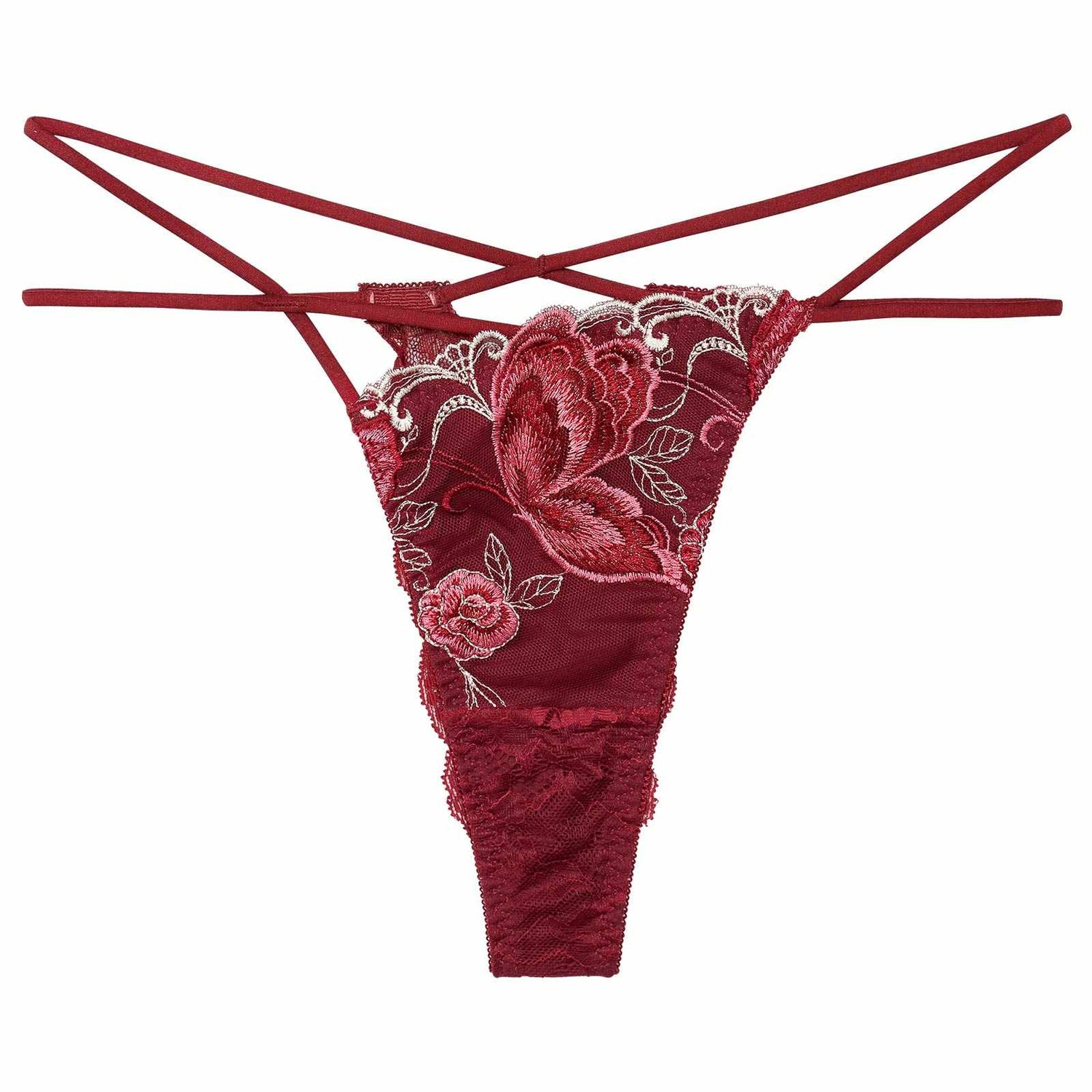 12/12新作!バタフリークロスアップバック透け選べるショーツ[おそろいショーツ]