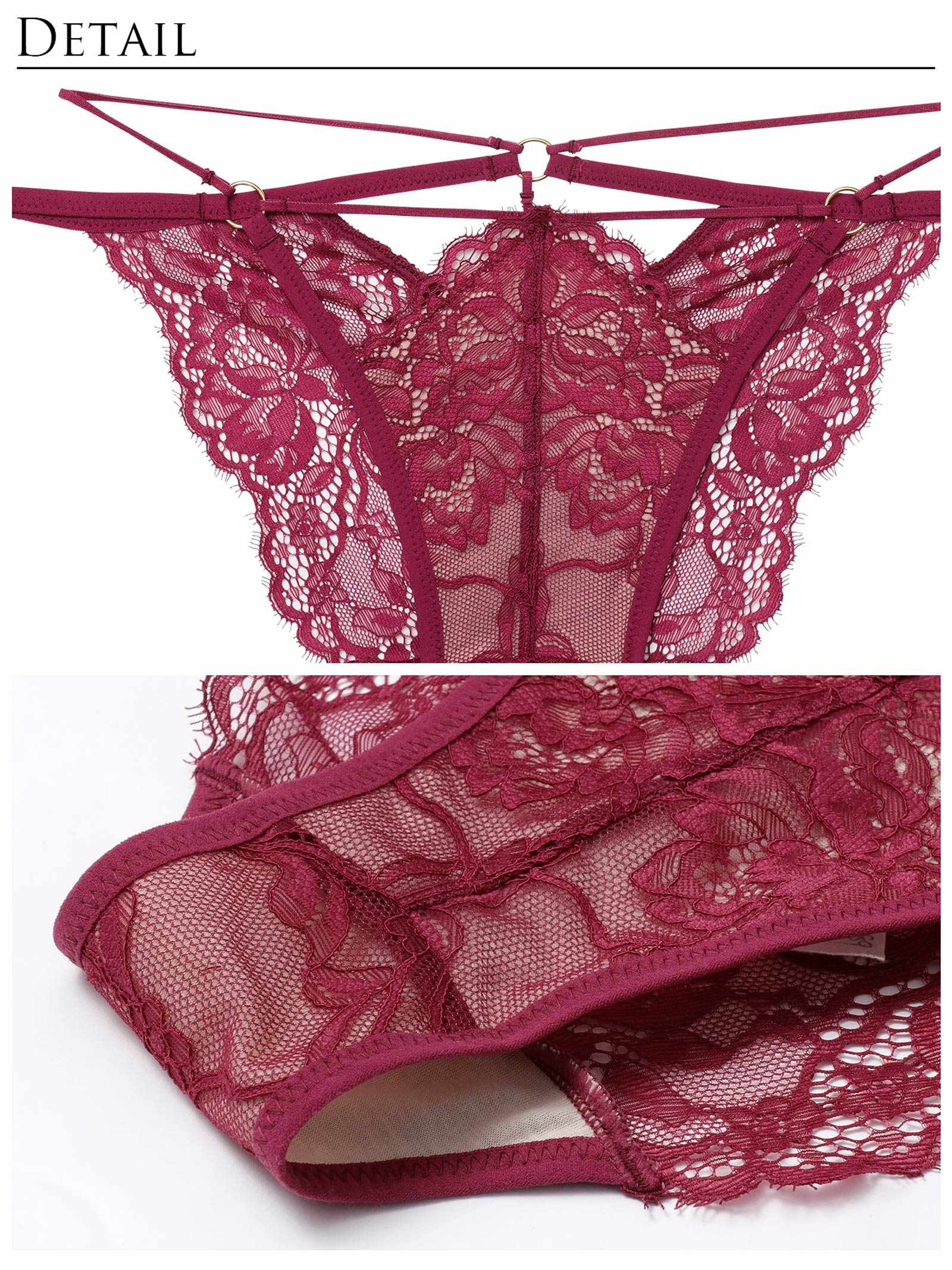 2/13新作!アグレアーブルレースコードバック透け選べるショーツ[おそろいショーツ]