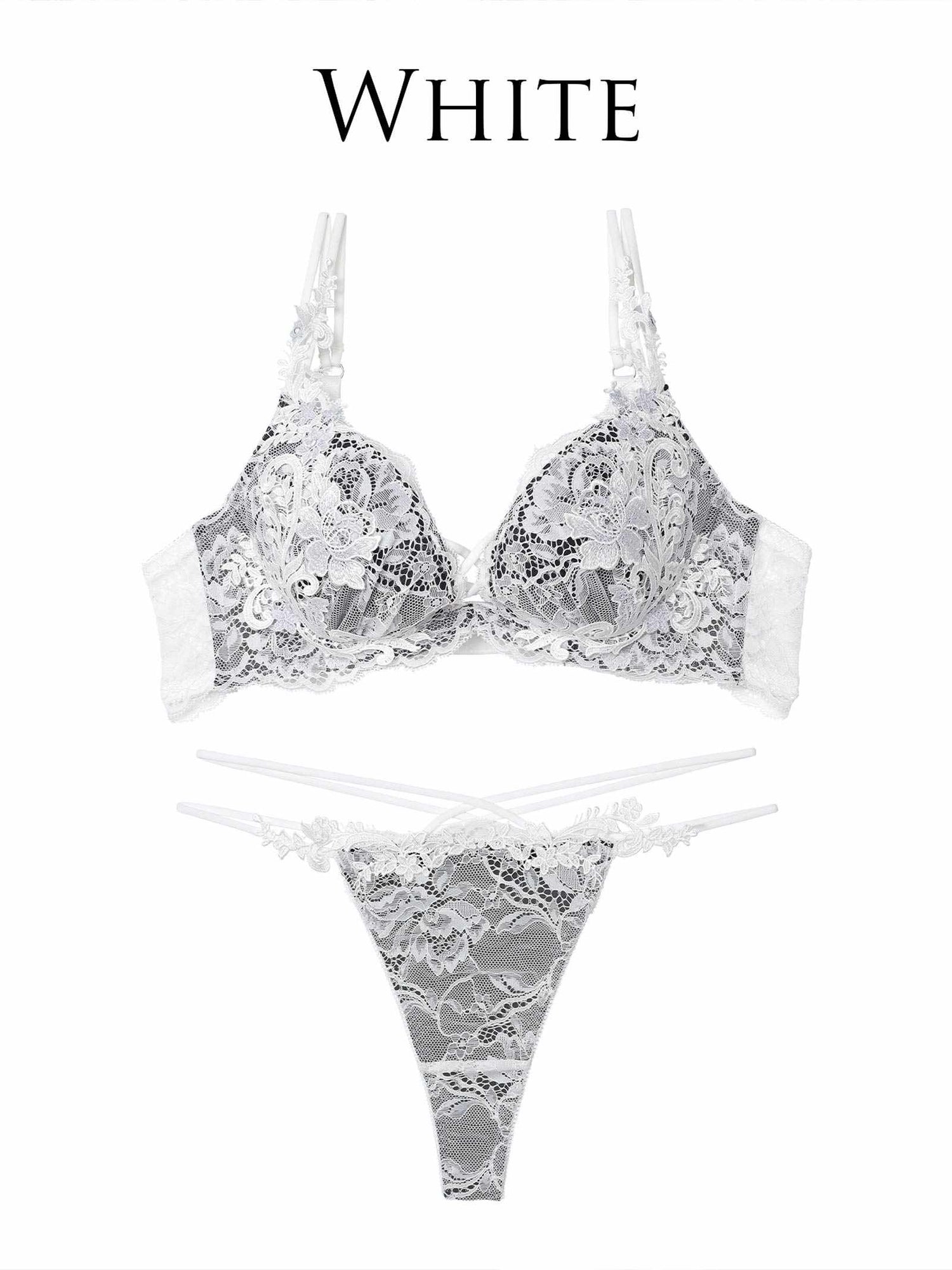 11/12新作!ロイヤルブルームレースブラジャー&amp;バック透けTバックショーツ