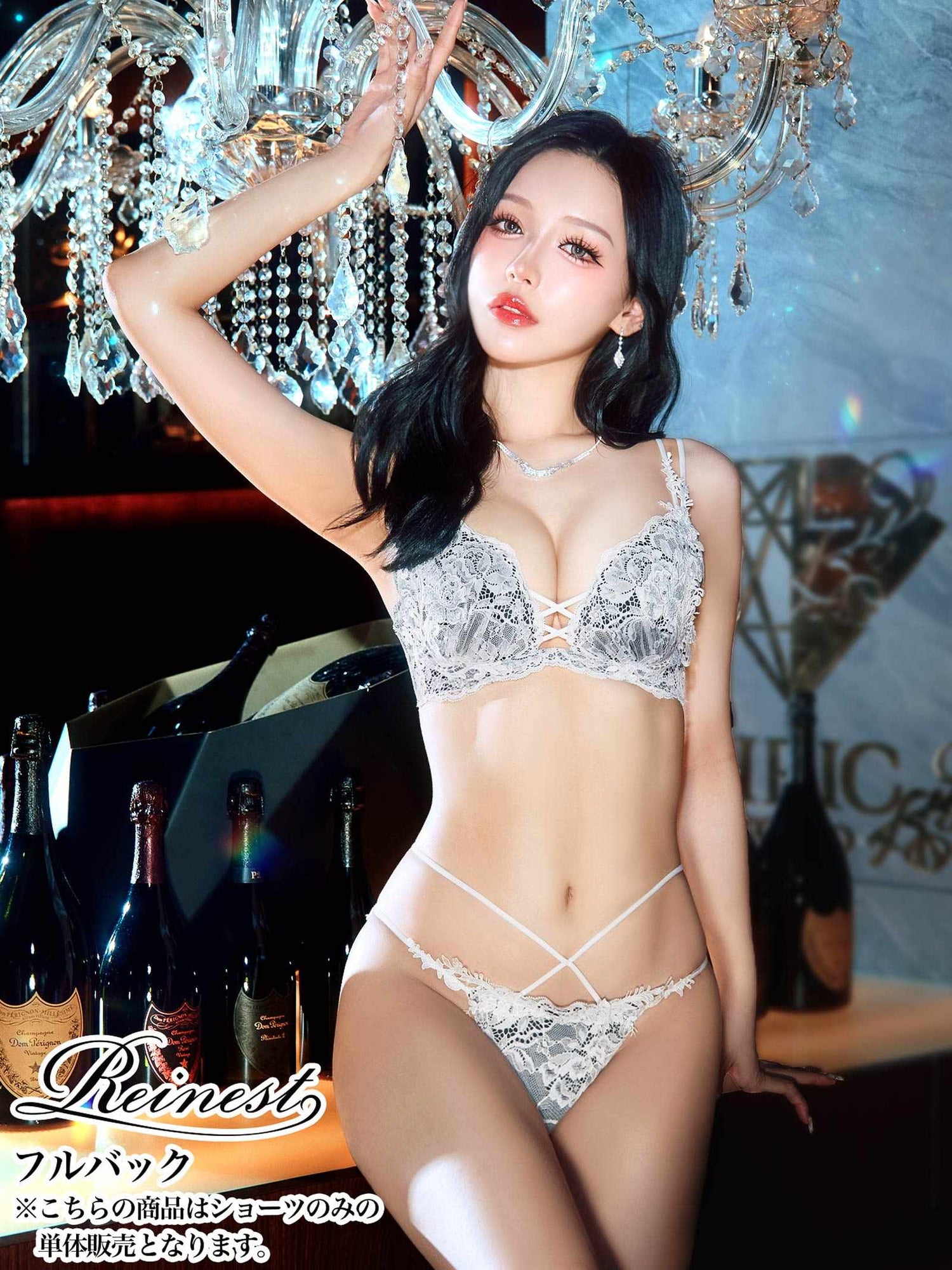 11/12新作!ロイヤルブルームレースバック透け選べるショーツ[おそろいショーツ]