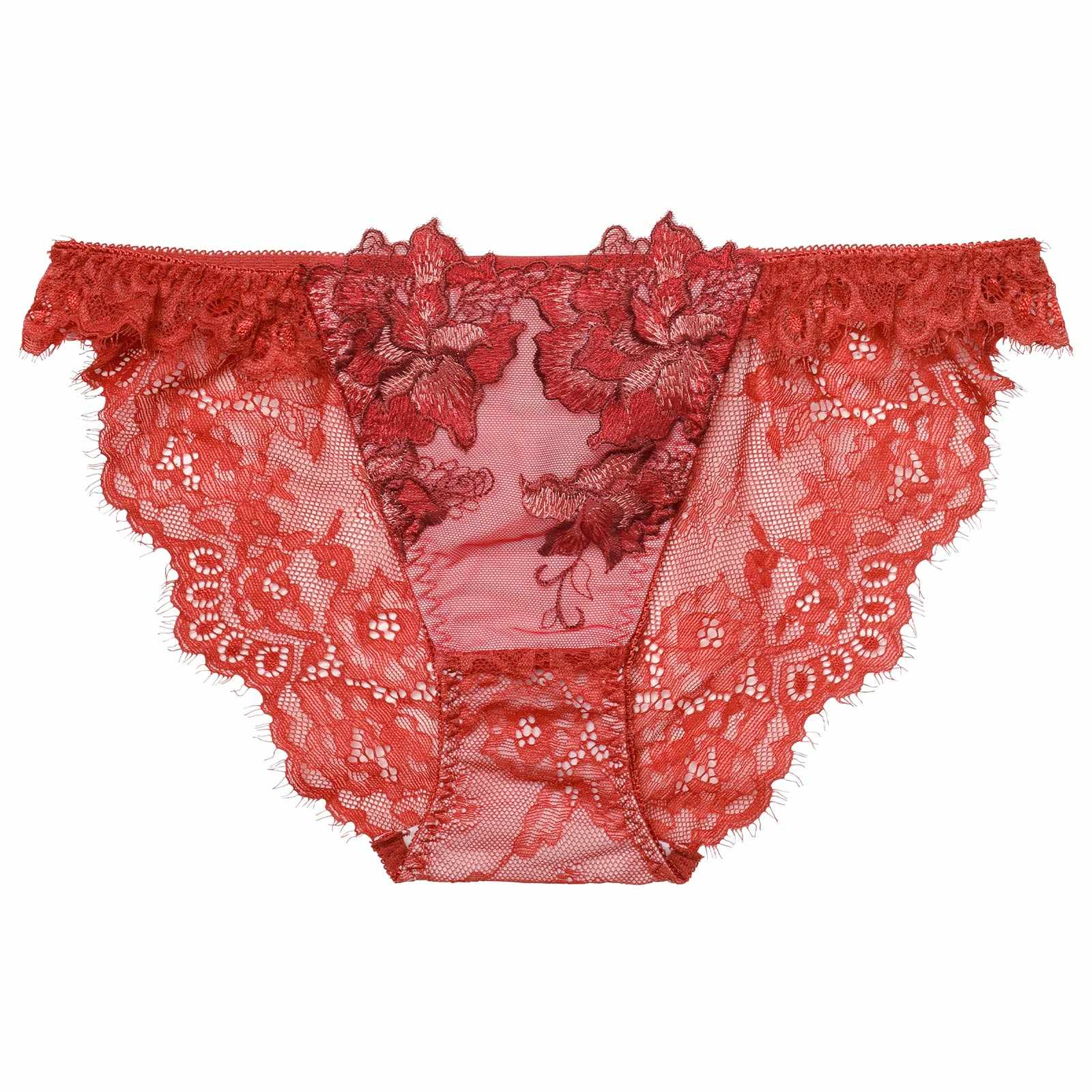 12/19新作!シャルムローズレースバック透け選べるショーツ[おそろいショーツ]