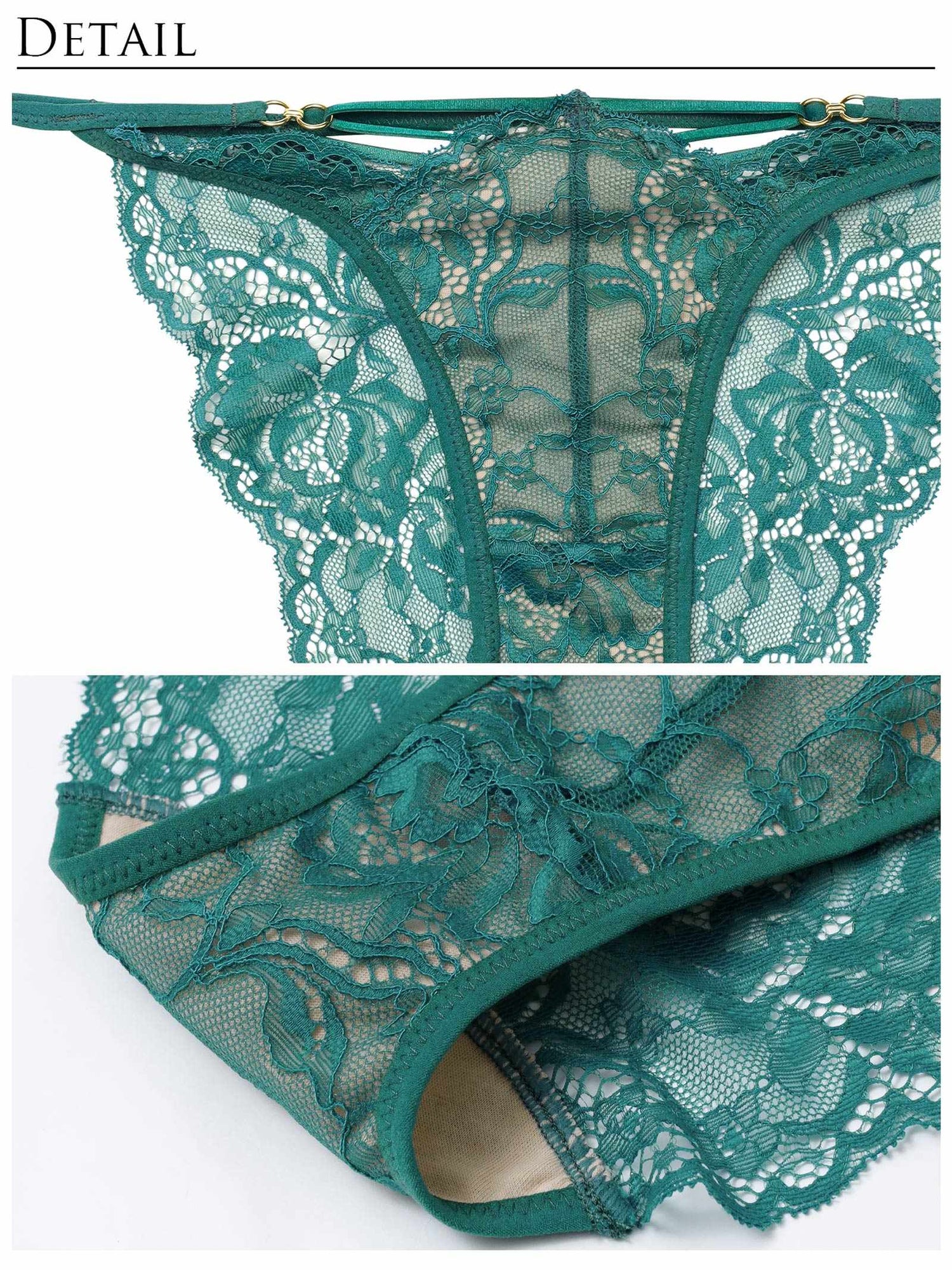 3/9新作!アリュールノクターンレースバック透け選べるショーツ[おそろいショーツ]