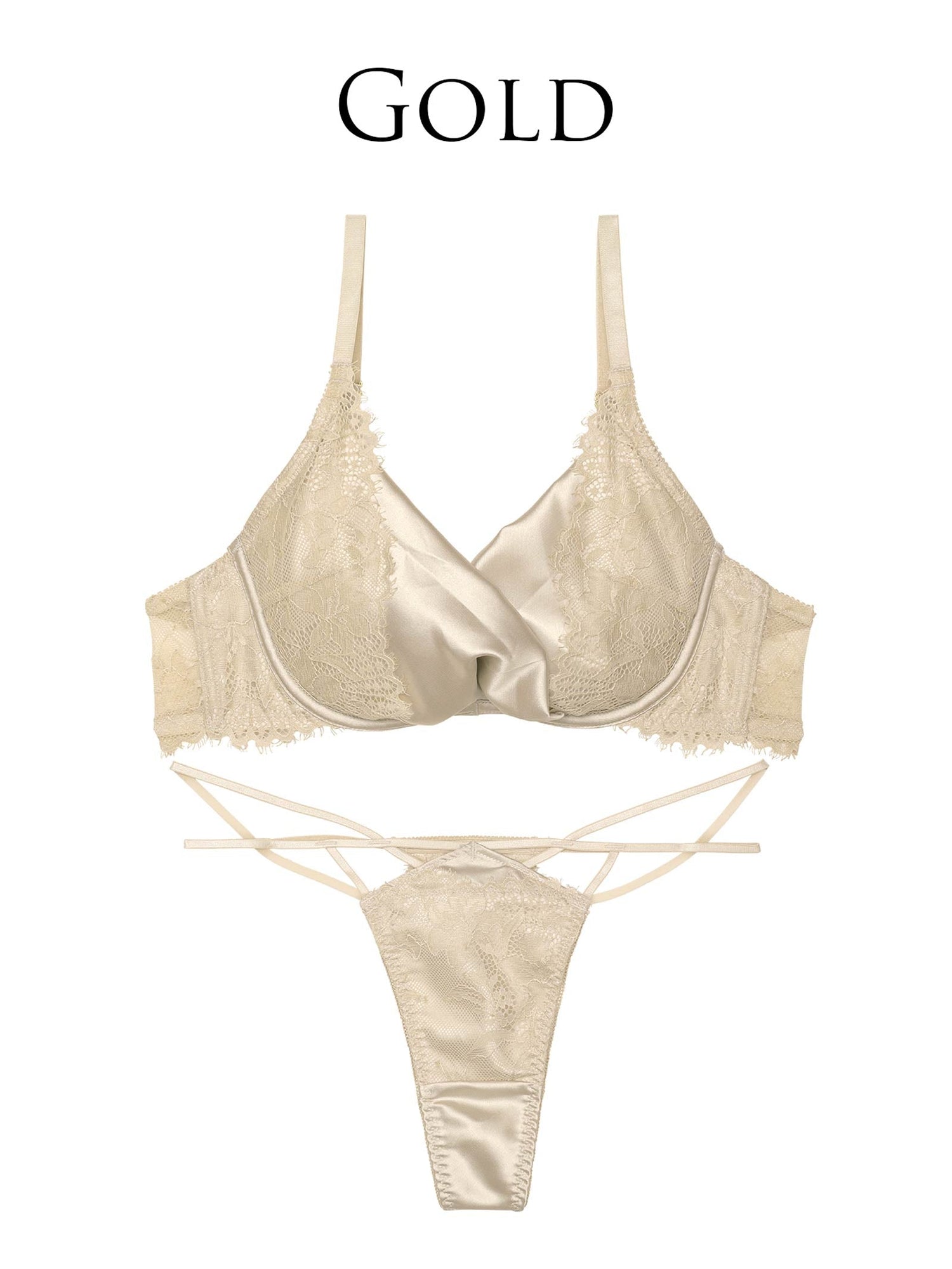 6/28再販!!【永尾まりや着用】【Reinest】グロッシーリュクスサテンブラジャー&amp;バック透けTバックショーツ