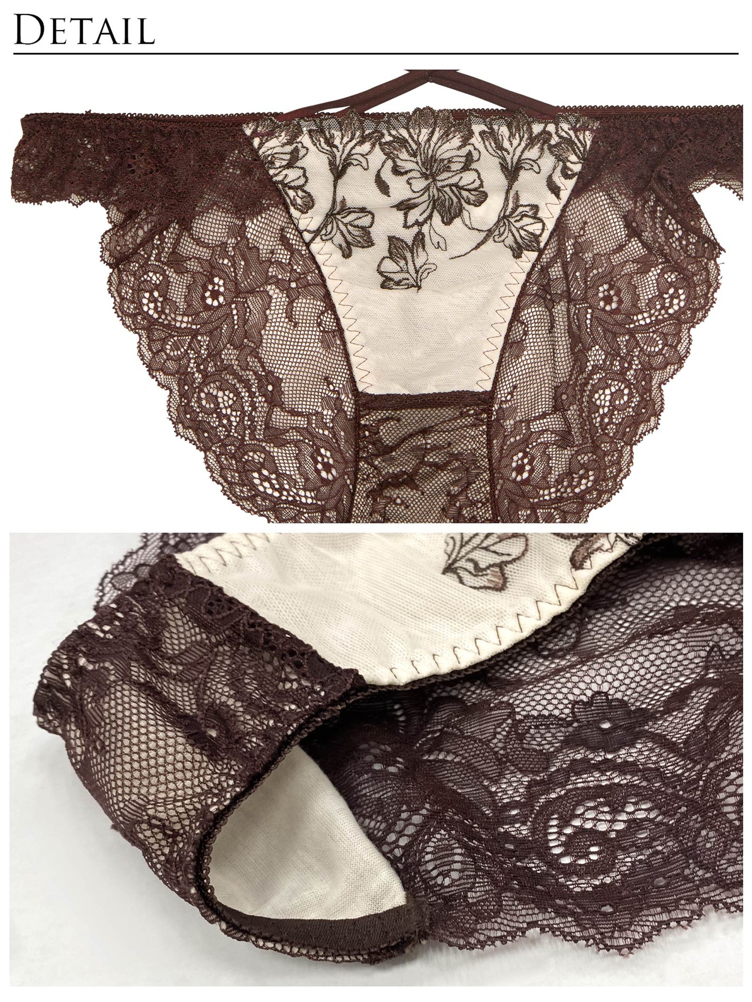 10/27新作!ビューティフォールフラワーブラジャー&amp;バック透けフルバックショーツ