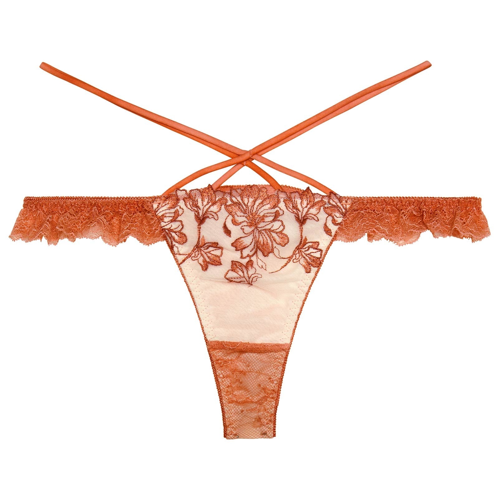 10/27新作!ビューティフォールフラワーバック透け選べるショーツ[おそろいショーツ]