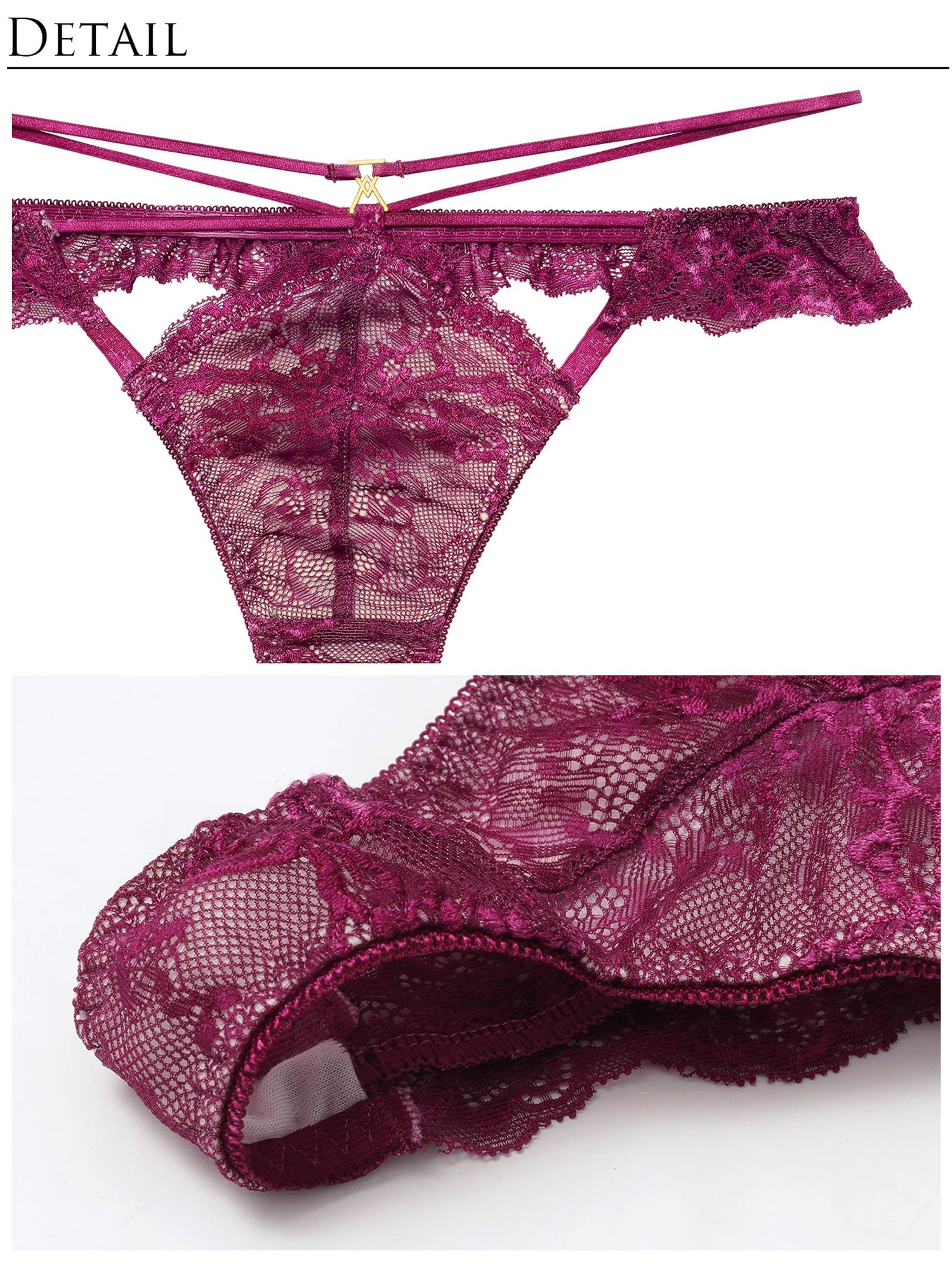 2/4新作!センシュアルレーシィコードバック透け選べるショーツ[おそろいショーツ]