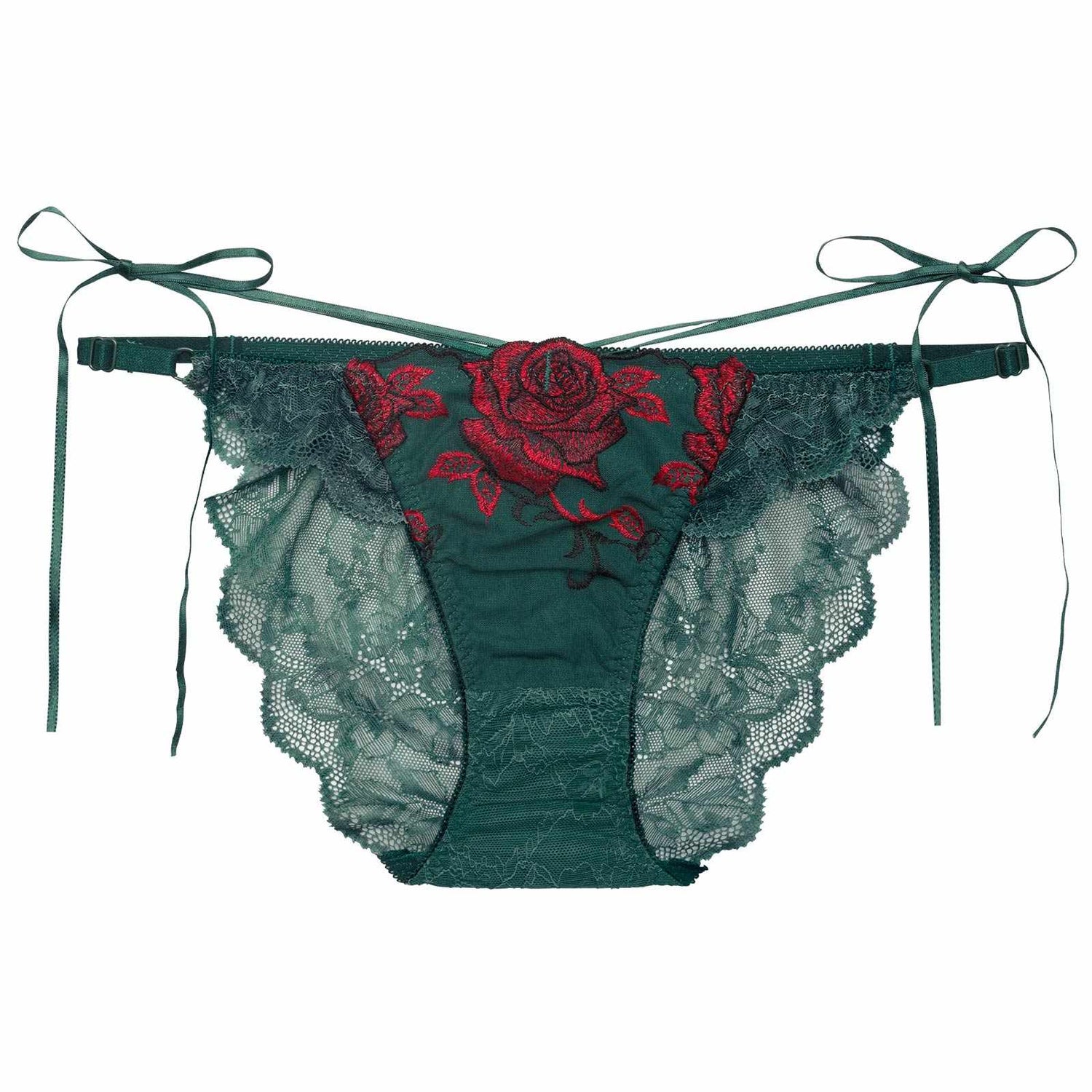 3/27新作!グラマラスビターローズバック透け選べるショーツ[おそろいショーツ]
