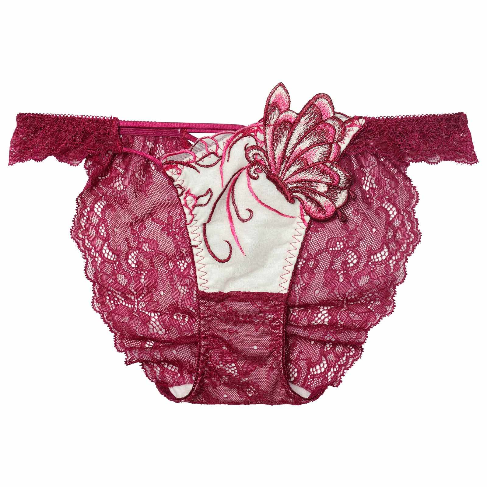 11/26新作!アラベスクパピヨンレースバック透け選べるショーツ[おそろいショーツ]