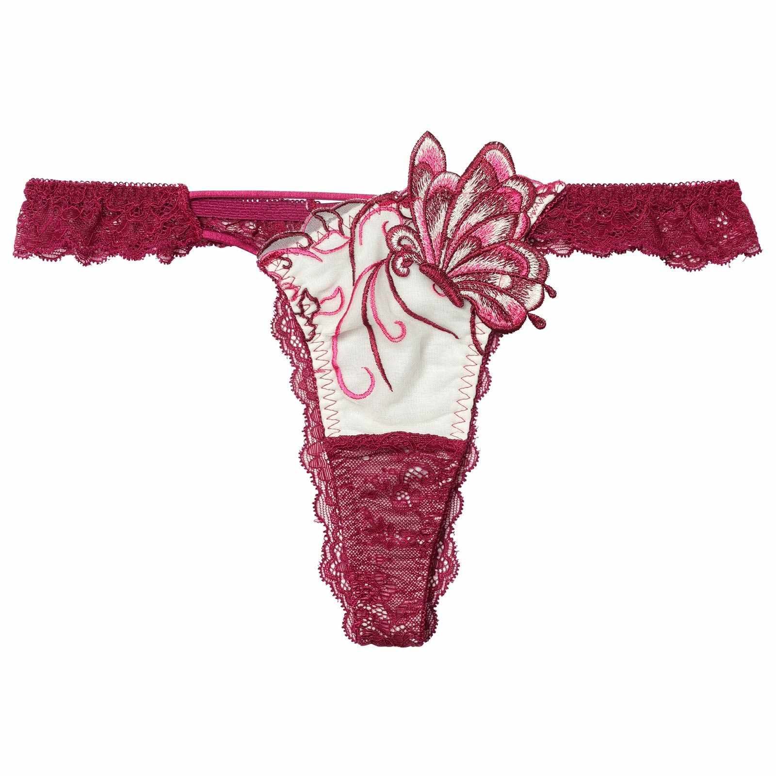 11/26新作!アラベスクパピヨンレースバック透け選べるショーツ[おそろいショーツ]