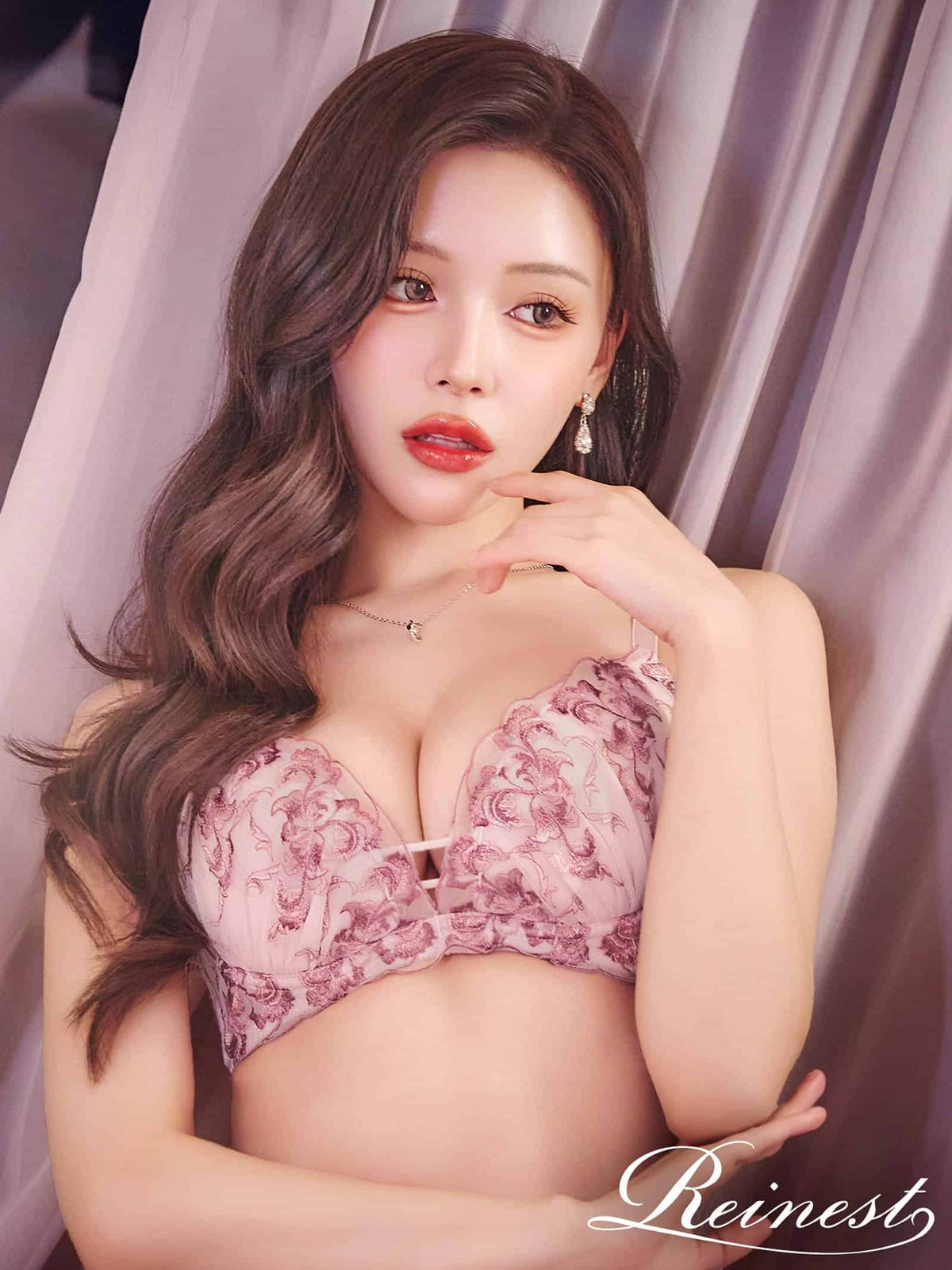 10/2新作!ヴィーナスペタルブラジャー&amp;バック透けフルバックショーツ
