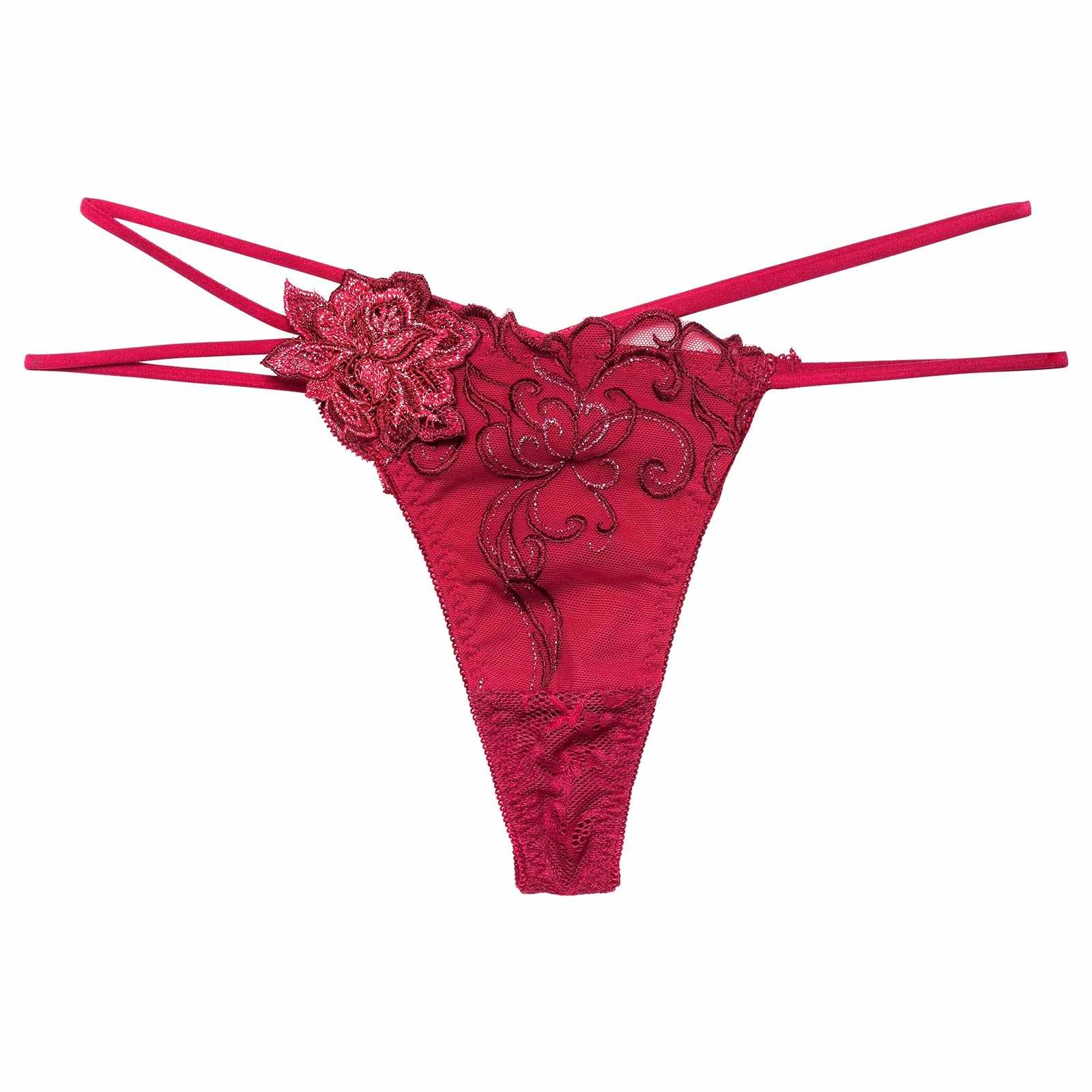 11/11再販!レーヴブロッサムレースアップバック透け選べるショーツ[おそろいショーツ]