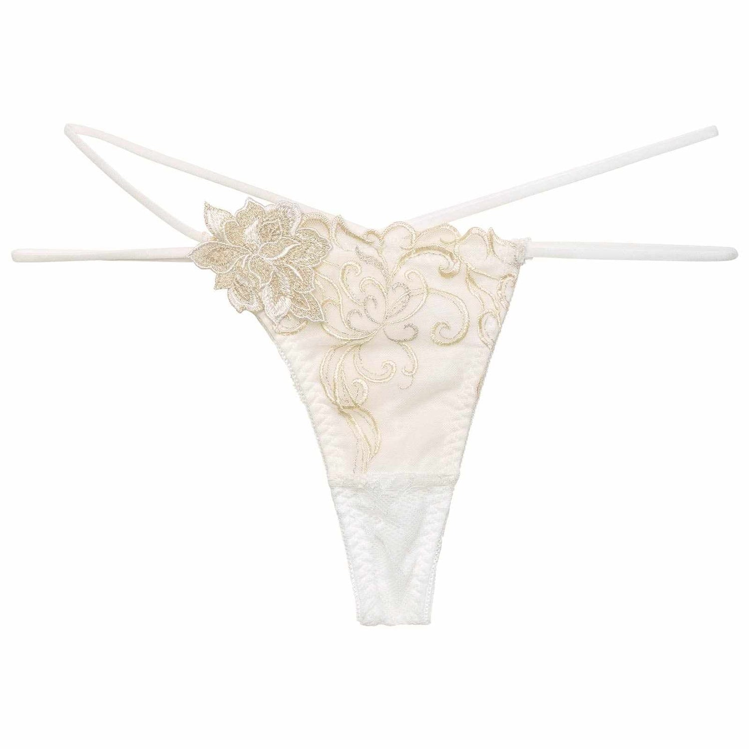 11/11再販!レーヴブロッサムレースアップバック透け選べるショーツ[おそろいショーツ]