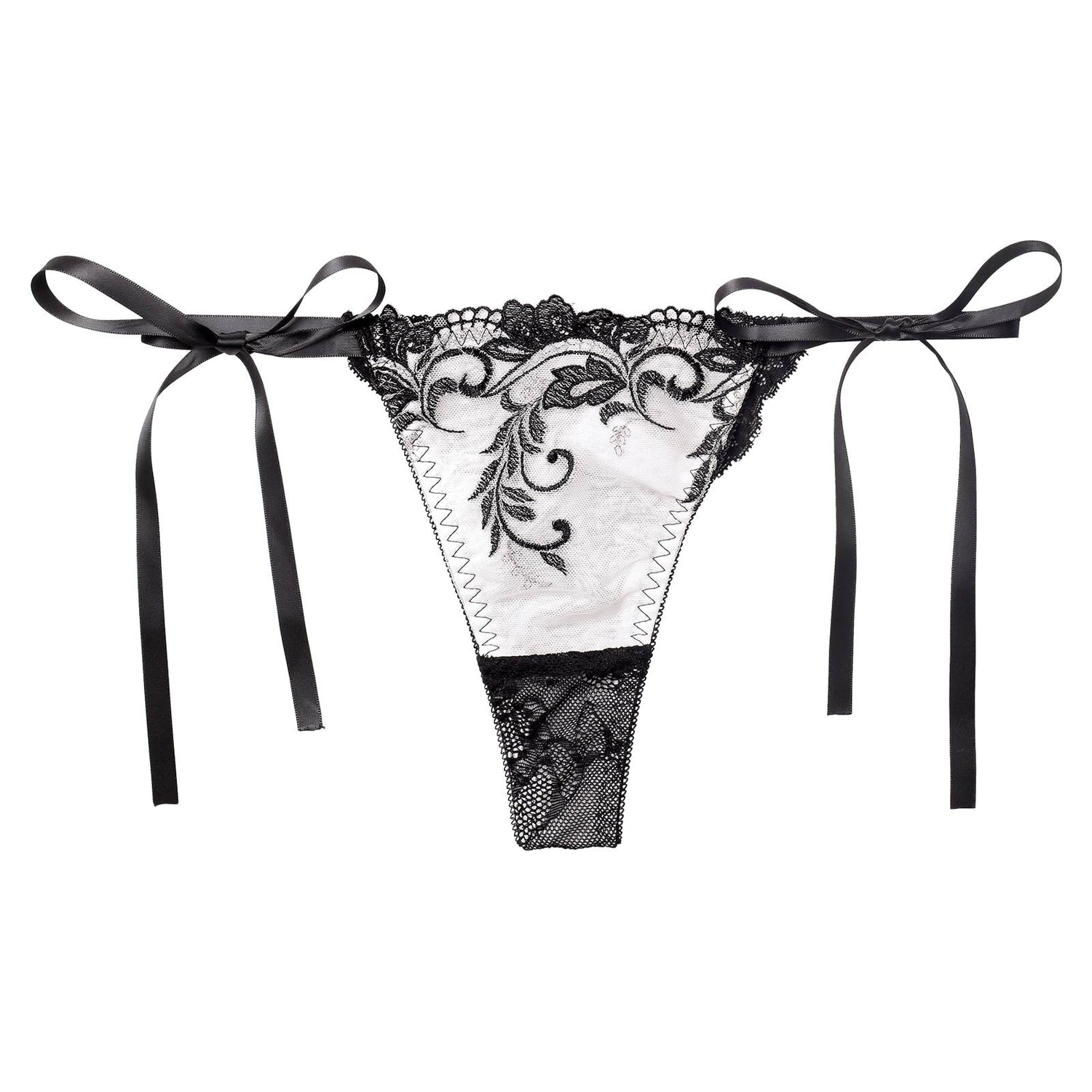 11/14新作!バロックリーフエンブロイダリーバック透け選べるショーツ[おそろいショーツ]