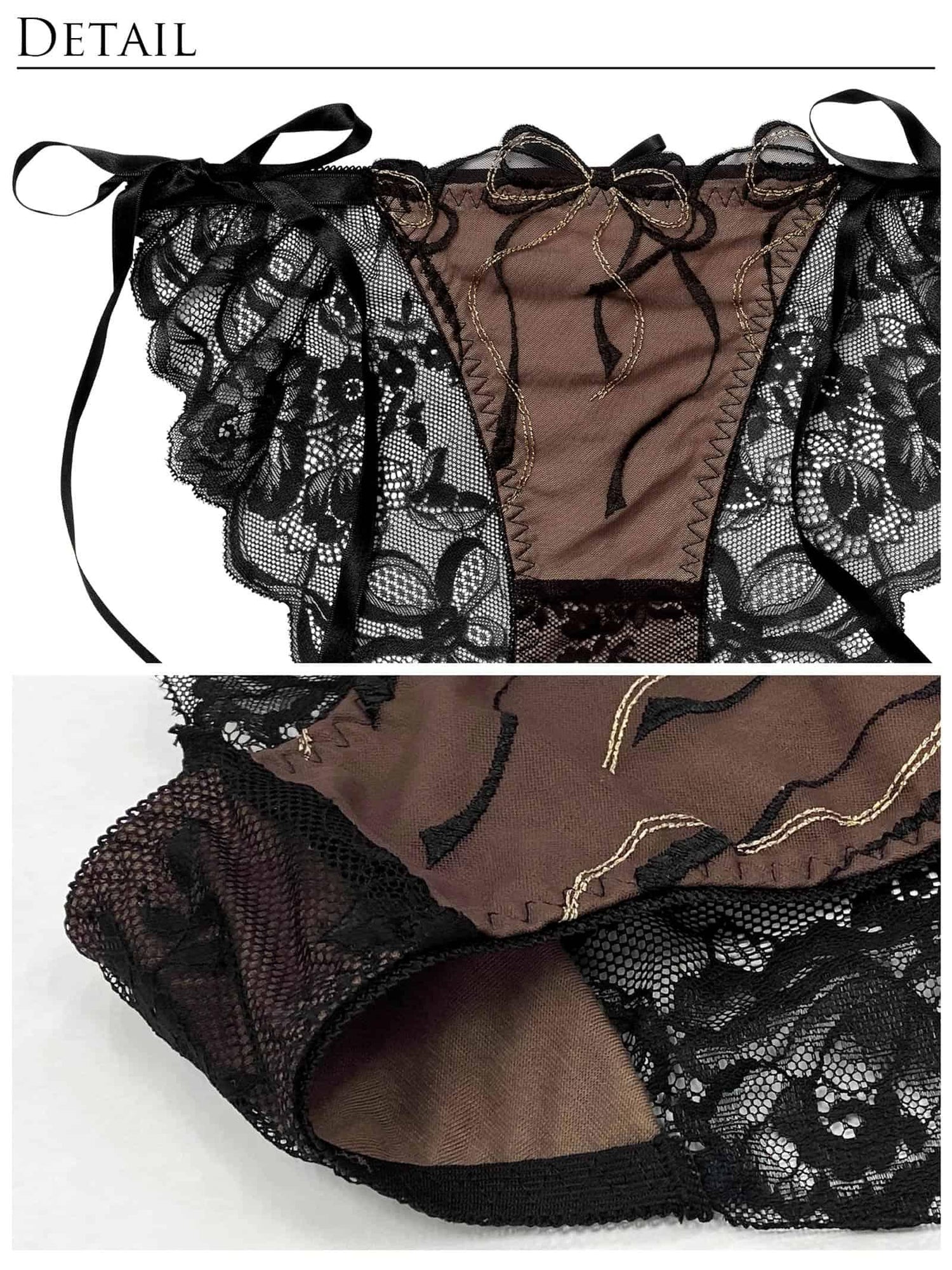 2/25新作!メロウリボンレースバック透け選べるショーツ[おそろいショーツ]