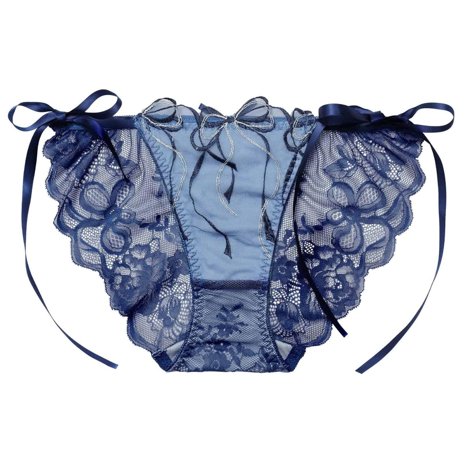 2/25新作!メロウリボンレースバック透け選べるショーツ[おそろいショーツ]