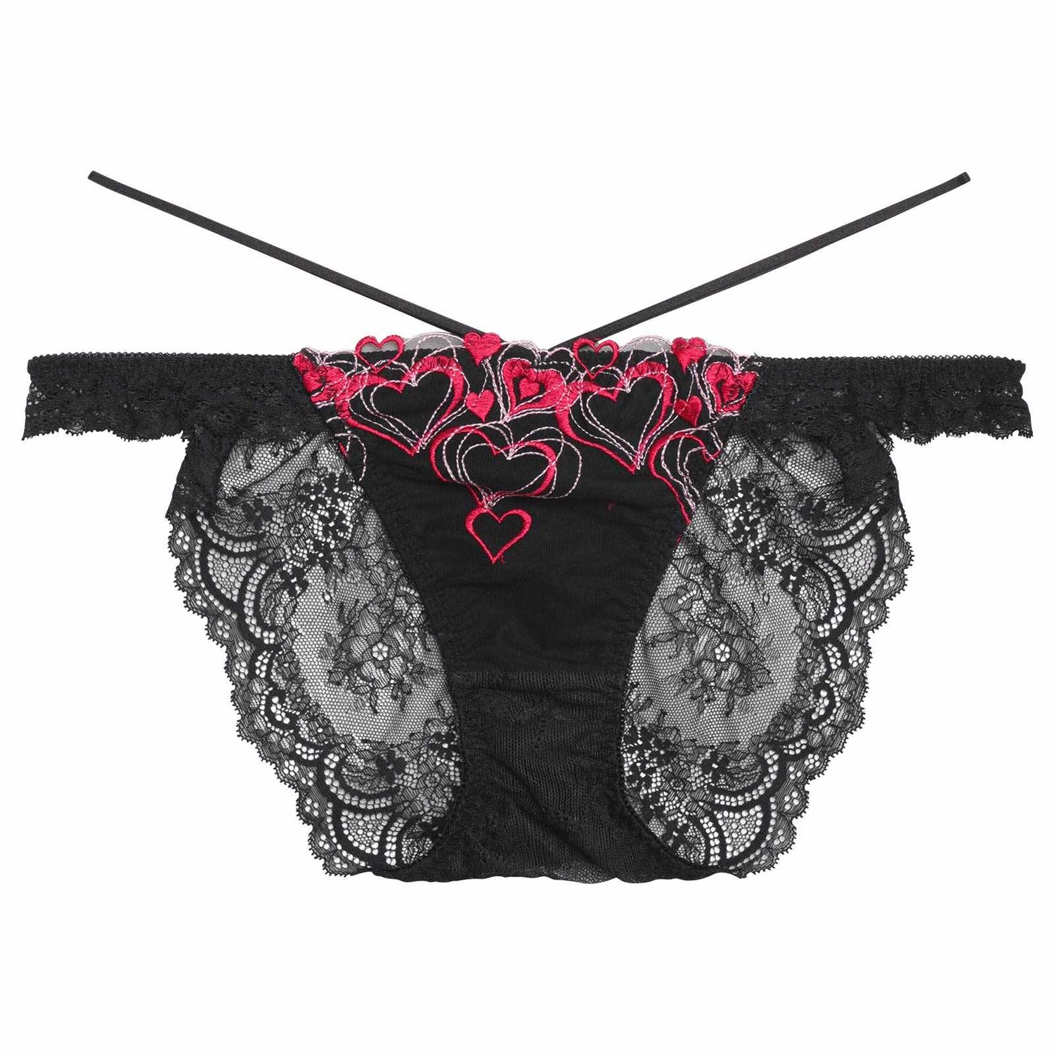 12/4再販!メルティーハートストリングバック透け選べるショーツ[おそろいショーツ]