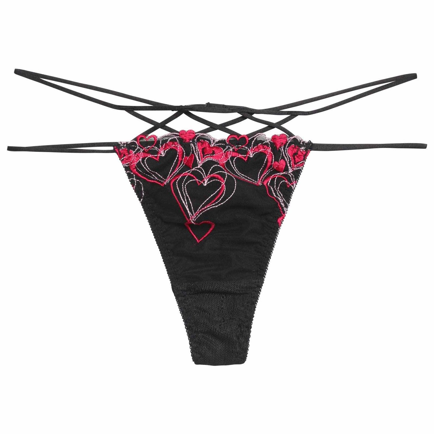 12/4再販!メルティーハートストリングバック透け選べるショーツ[おそろいショーツ]