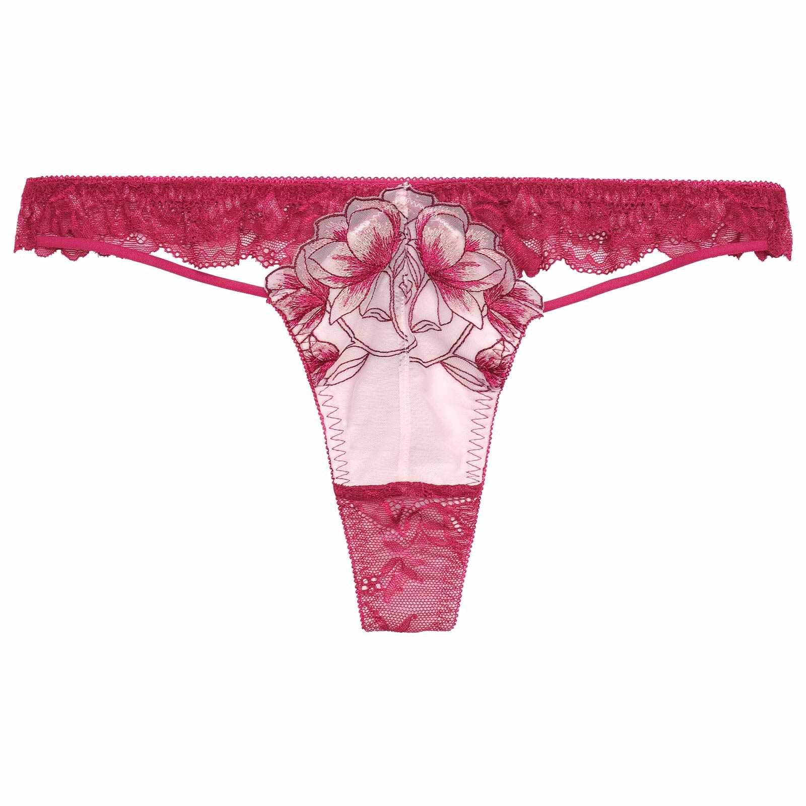 10/30再販!ラグジュアリーブライトペタルバック透け選べるショーツ[おそろいショーツ]