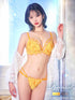 5/7新作!!【永尾まりや着用】【Reinest】セレスティアルリリーコードブラジャー&バック透けフルバックショーツ