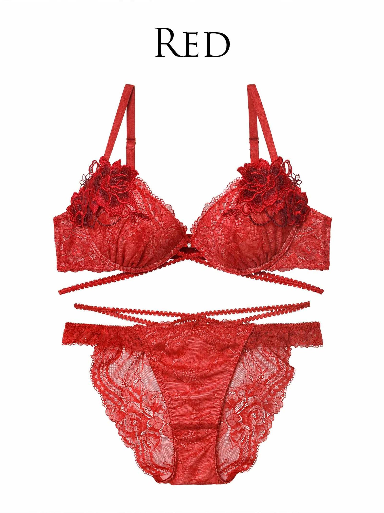 12/10新作!マジェスティックコードレースブラジャー&amp;バック透けフルバックショーツ