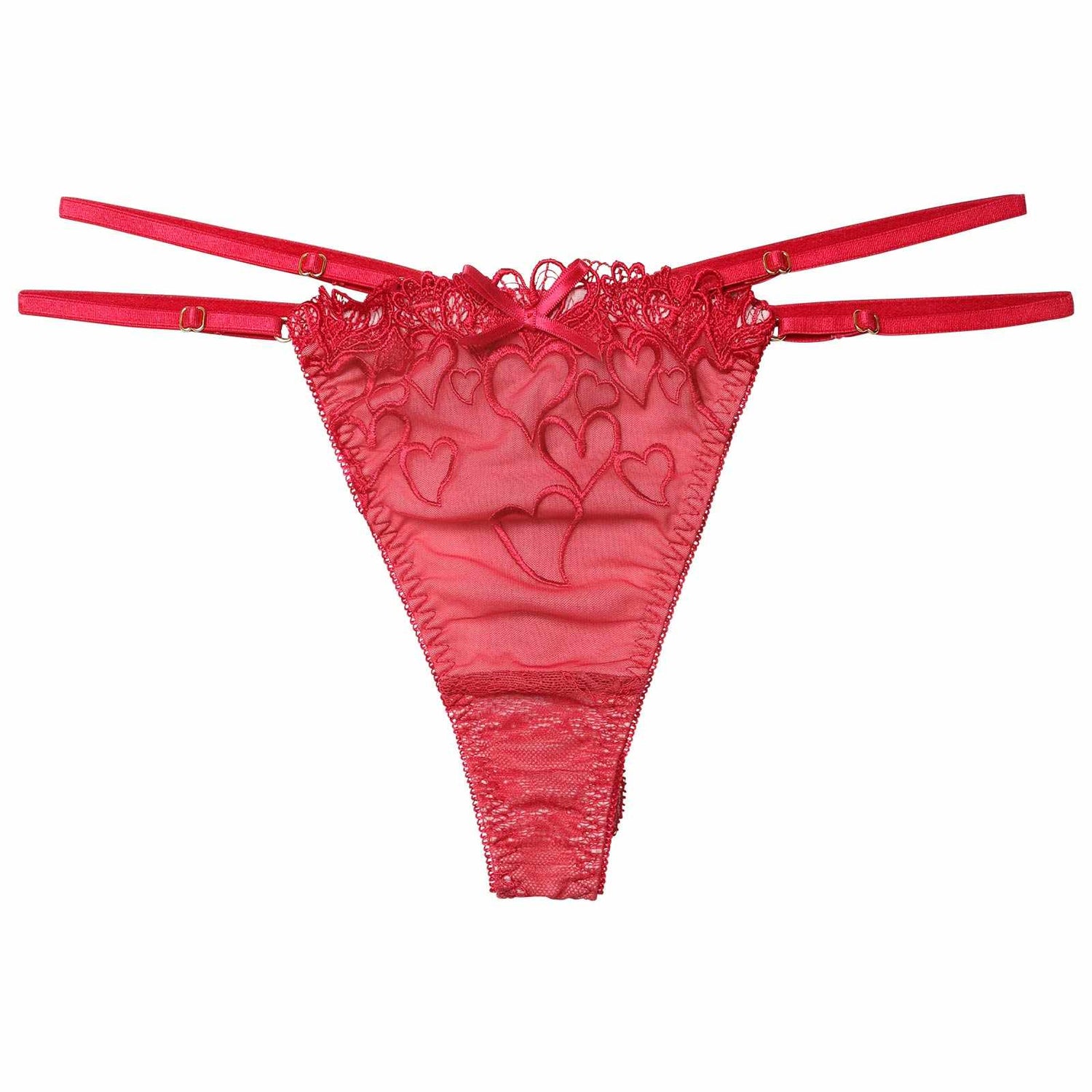 1/14新作!スピンドルクイーンハートバック透け選べるショーツ[おそろいショーツ]