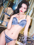 10/21新作!ダズリンレースコードブラジャー＆バック透けTバックショーツ